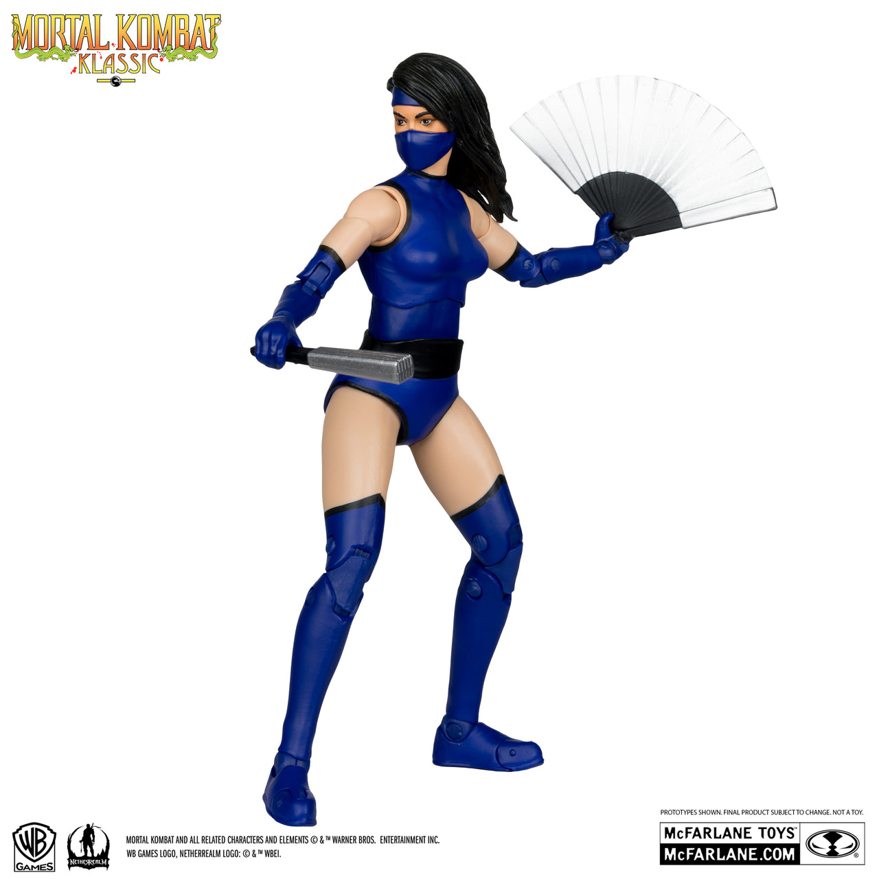 Mcfarlane Toys: Mortal Kombat Klassic - Kitana 7-inch Action Figure (Red Platinum Edition) **Chase**