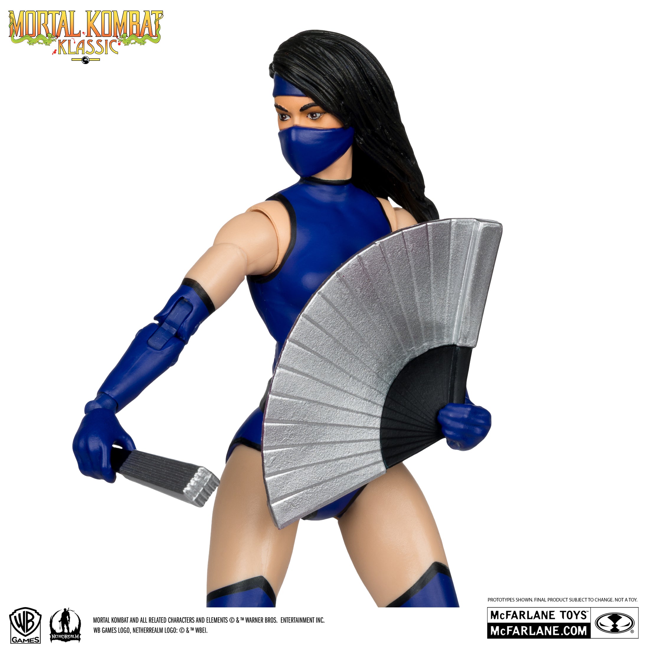 Mcfarlane Toys: Mortal Kombat Klassic - Kitana 7-inch Action Figure (Red Platinum Edition) **Chase**