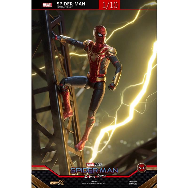 ZD Toys - Spider-Man: No Way Home: Integrated Suit Spider-Man 1:10 Scale Action Figure