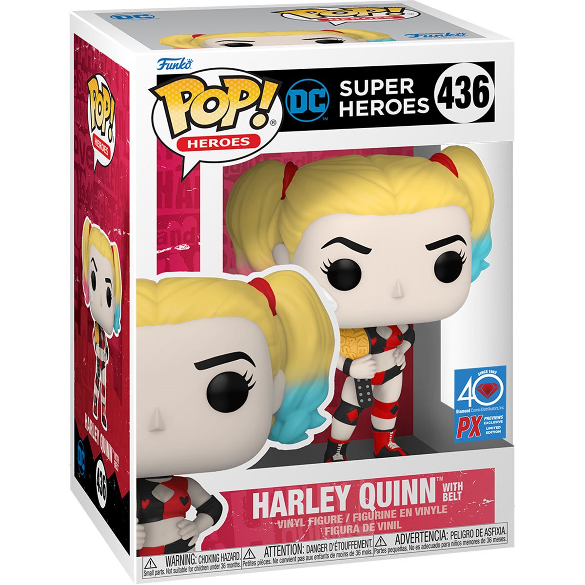 Funko Pop! DC Comics : Harley Quinn with Belt
