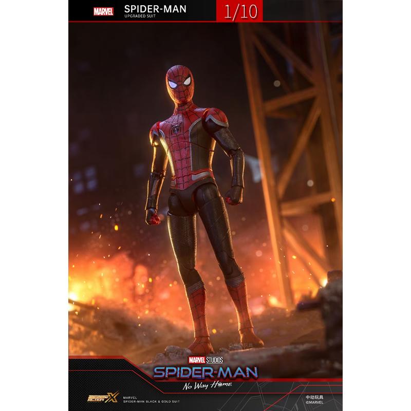 ZD Toys - Spider-Man: No Way Home: Upgraded Suit Spider-Man 1:10 Scale Action Figure