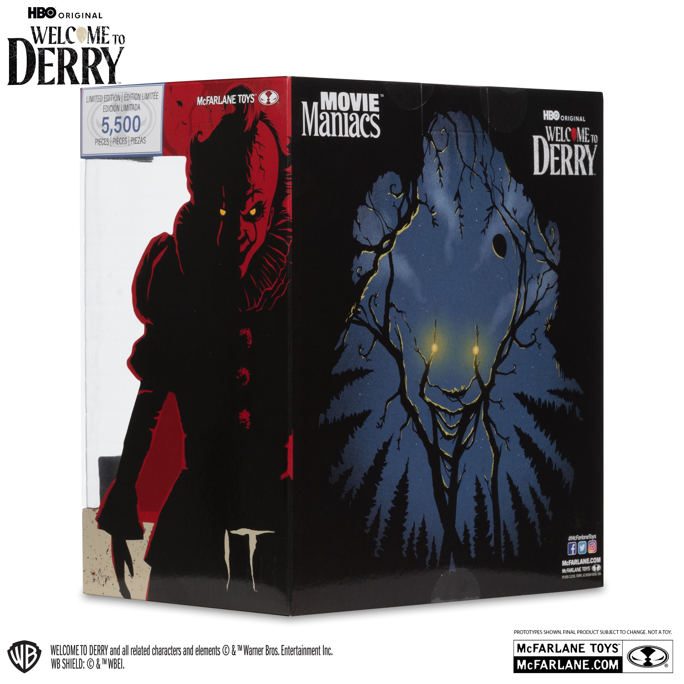 McFarlane Toys Gold Label Series - IT: Welcome to Derry – Pennywise (6-inch Posed Figure)