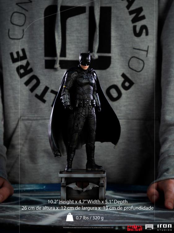 Iron Studios: The Batman - Batman 1/10 Art Scale Limited Edition Statue