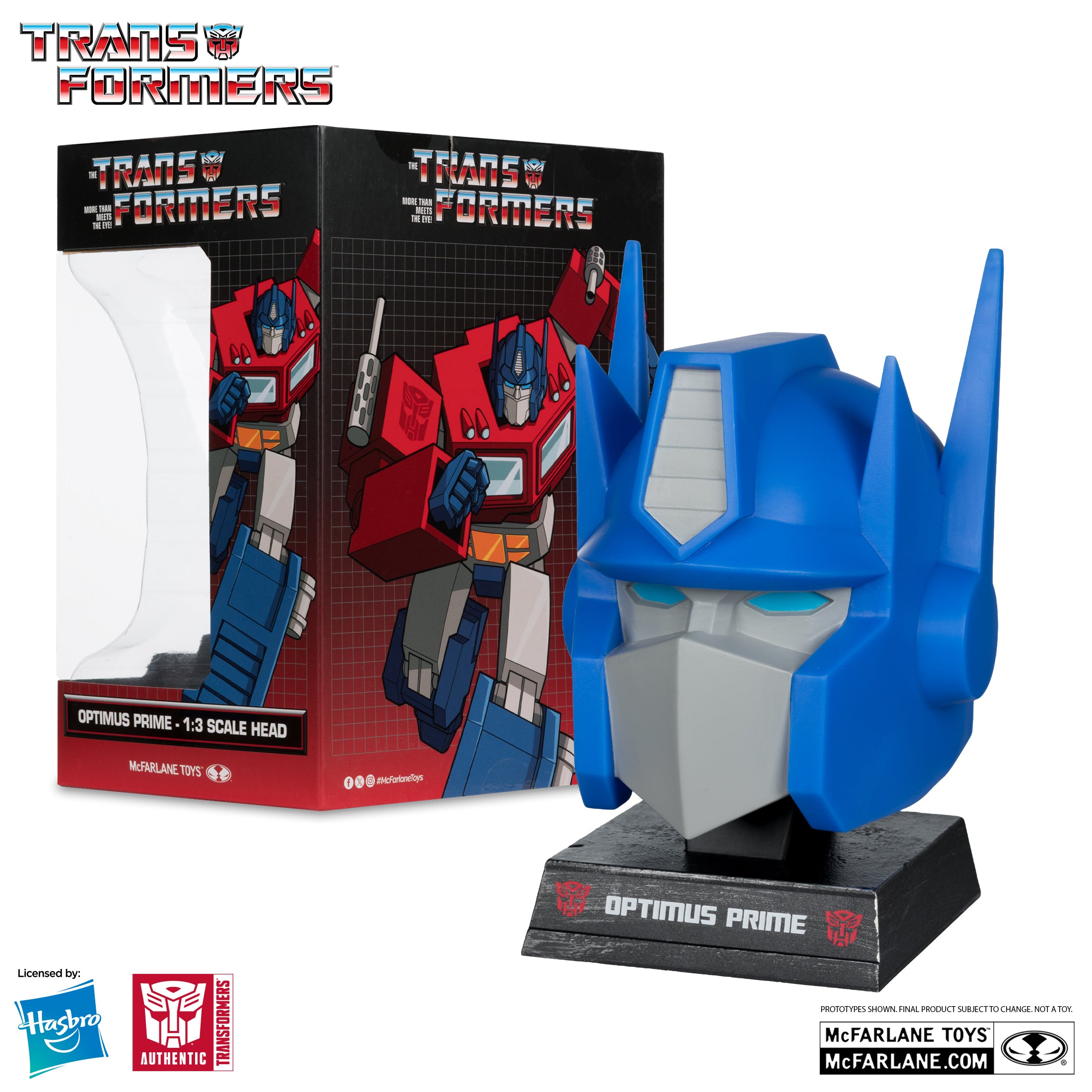 Mcfarlane – Transformers: Optimus Prime 1:3 Scale Replica Bust