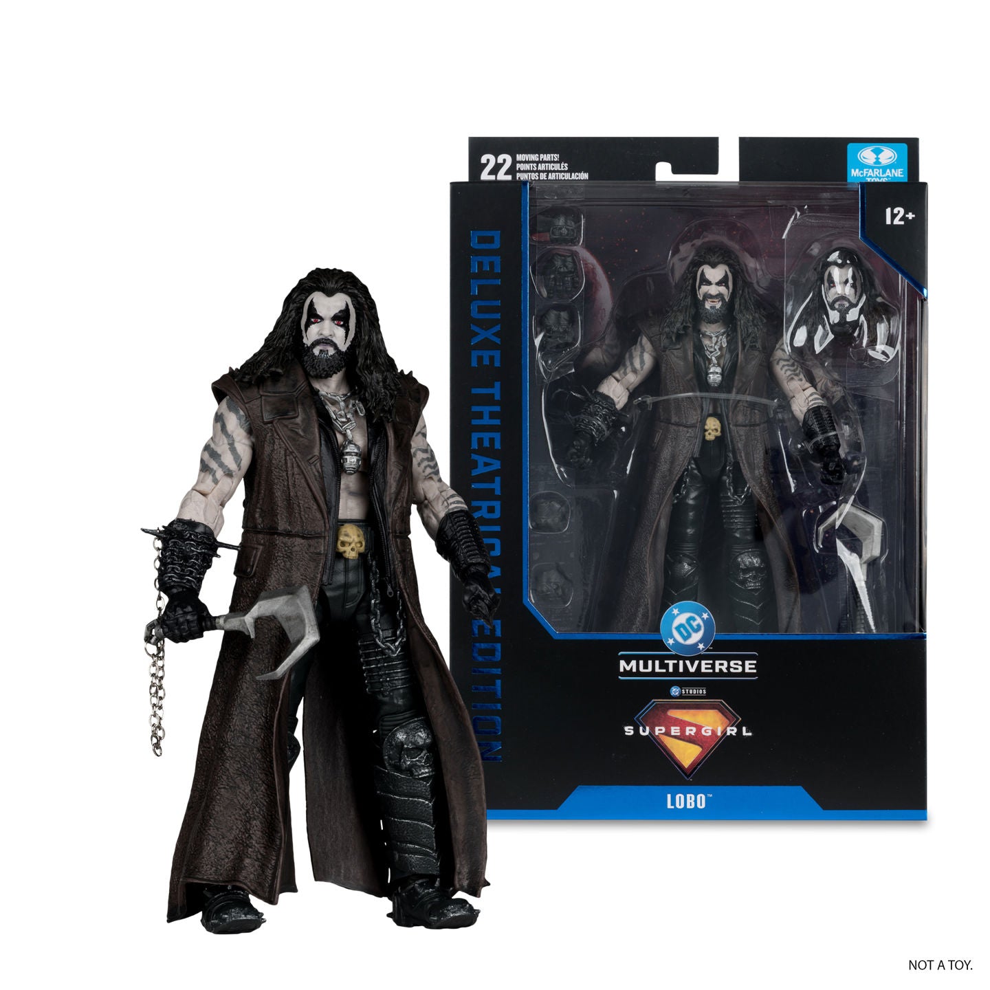 McFarlane Toys — DC Theatrical Deluxe 7IN Lobo (Supergirl Movie 2026) Action Figure