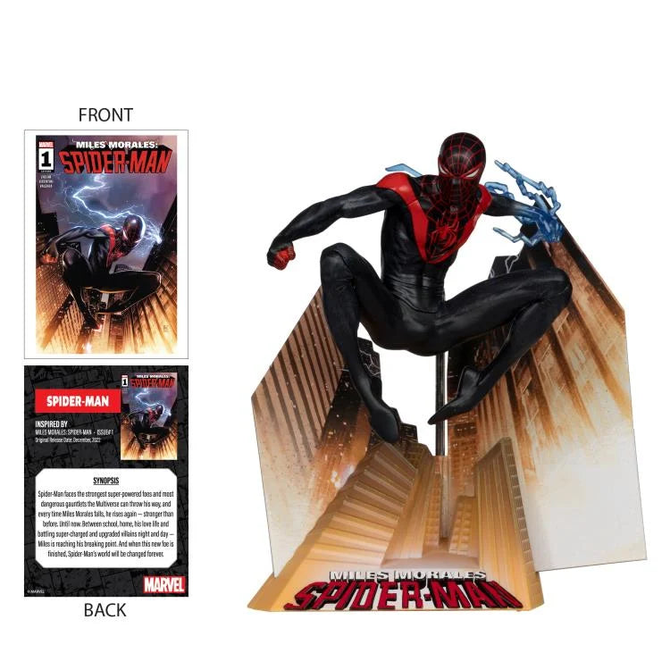 Mcfarlane Marvel Comics: Miles Morales: Spider-Man #1 - Spider-Man 1/10 Scale Collectible