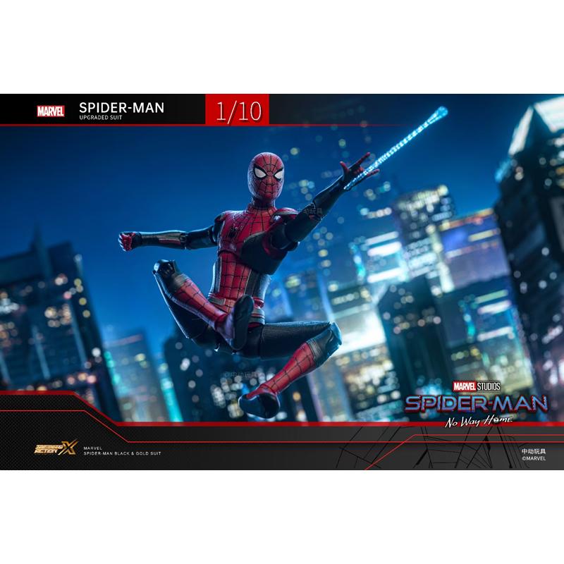 ZD Toys - Spider-Man: No Way Home: Upgraded Suit Spider-Man 1:10 Scale Action Figure