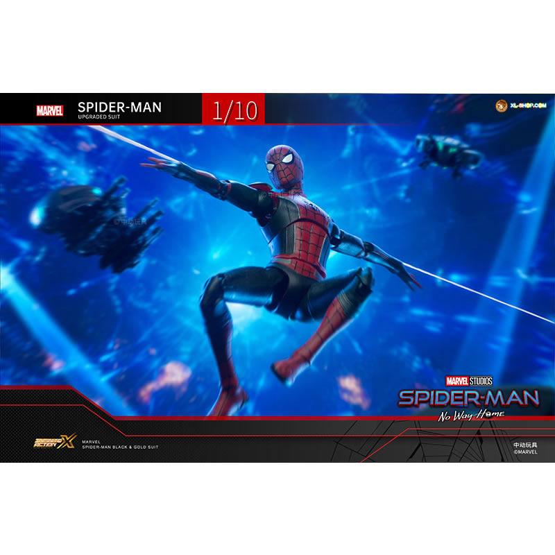ZD Toys - Spider-Man: No Way Home: Upgraded Suit Spider-Man 1:10 Scale Action Figure