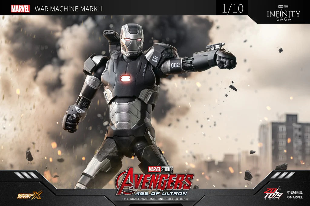ZD Toys Age Of Ultron: War Machine Mark II (2) Action Figure (No Light Up Function)