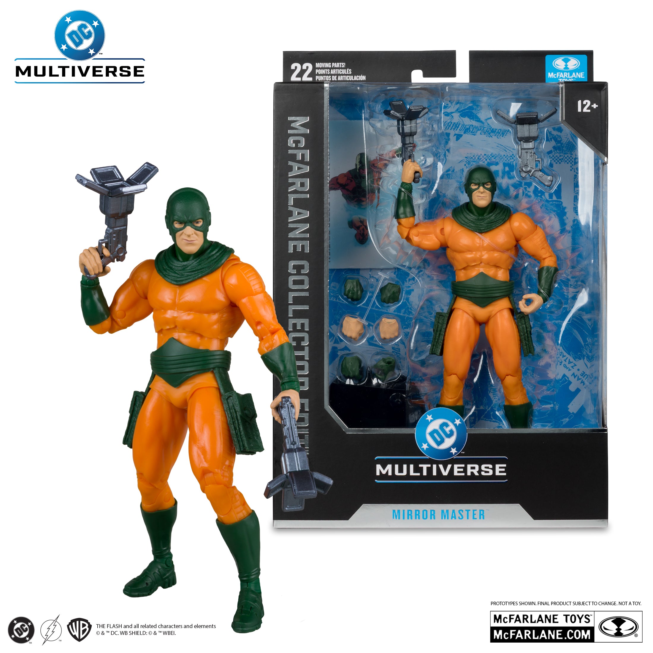 McFarlane Toys DC Multiverse: Mirror Master Action Figure (Collector's Edition)