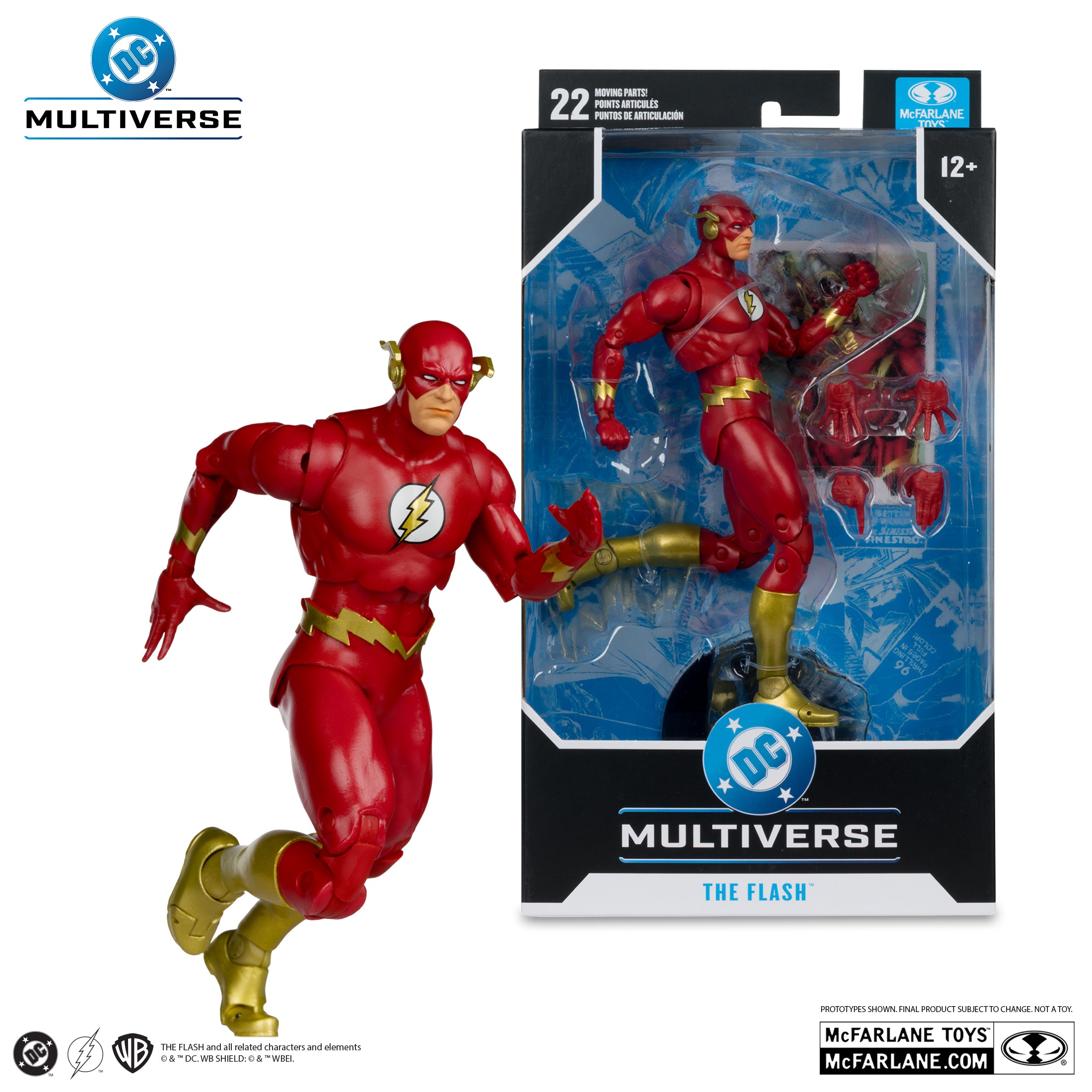 Mcfarlane DC Multiverse - The Flash (Wally West) – Justice League: New World Order Action Figure