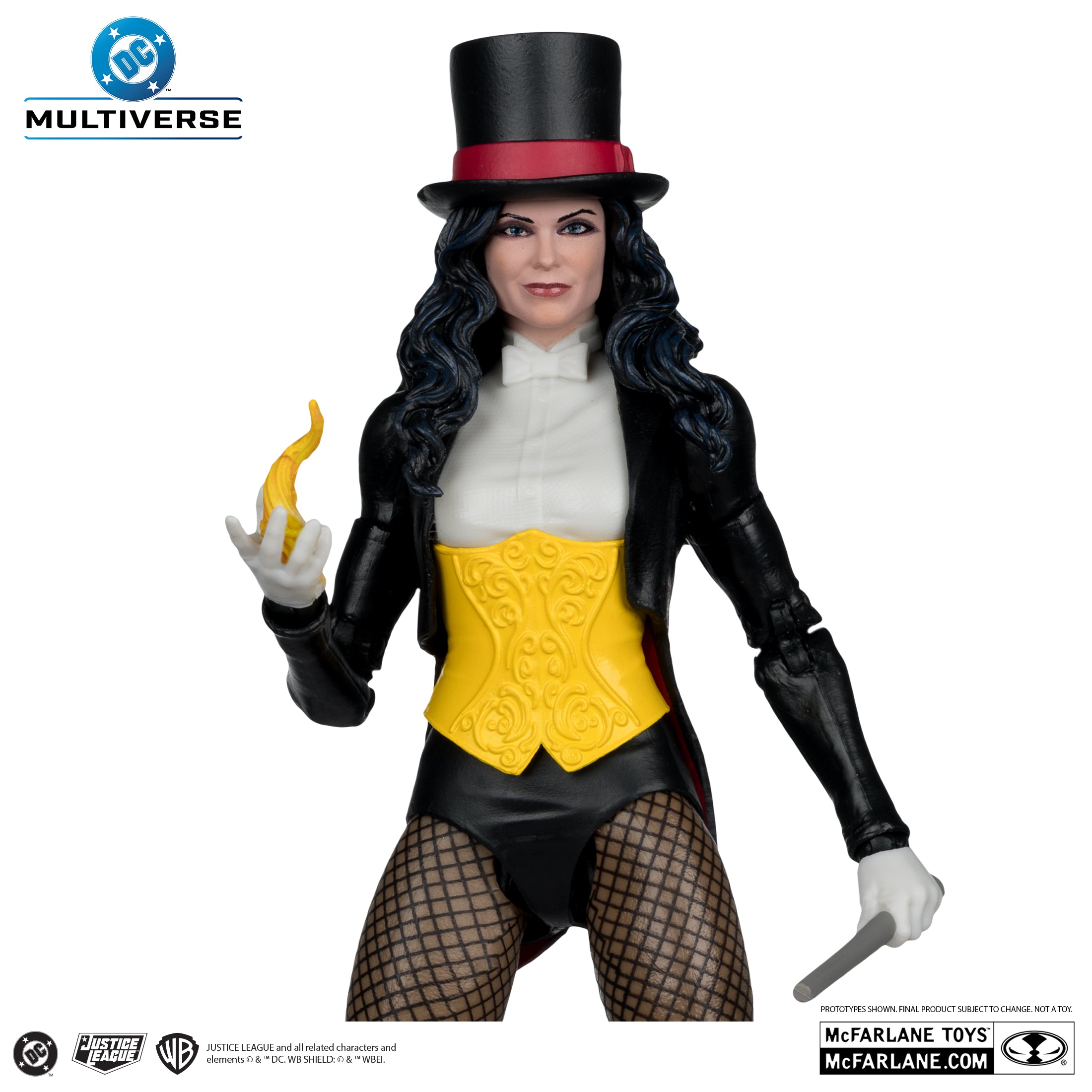 Mcfarlane DC Multiverse - (DC Classic) – Zatanna with Detective Chimp Collector Edition #53 Action Figure