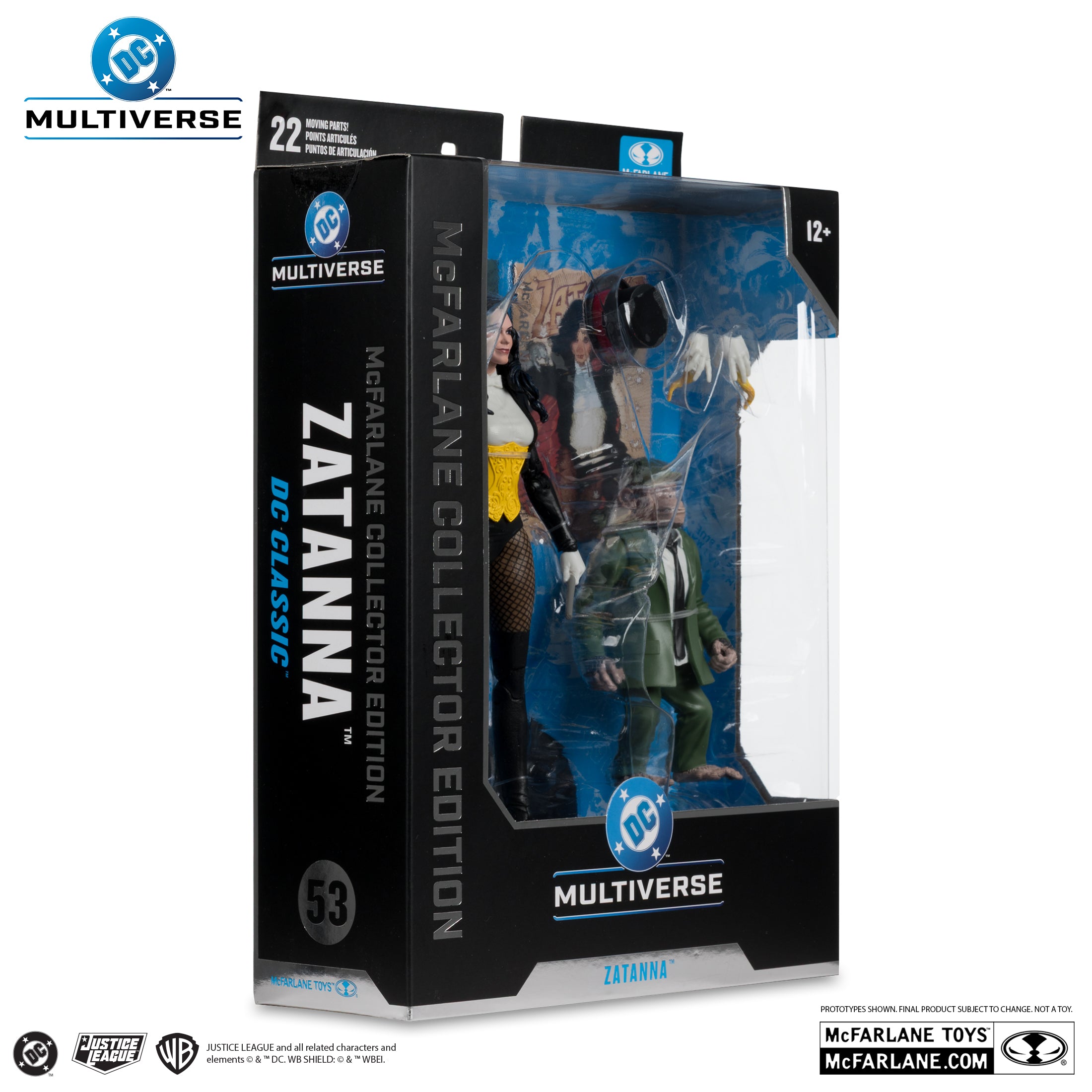 Mcfarlane DC Multiverse - (DC Classic) – Zatanna with Detective Chimp Collector Edition #53 Action Figure