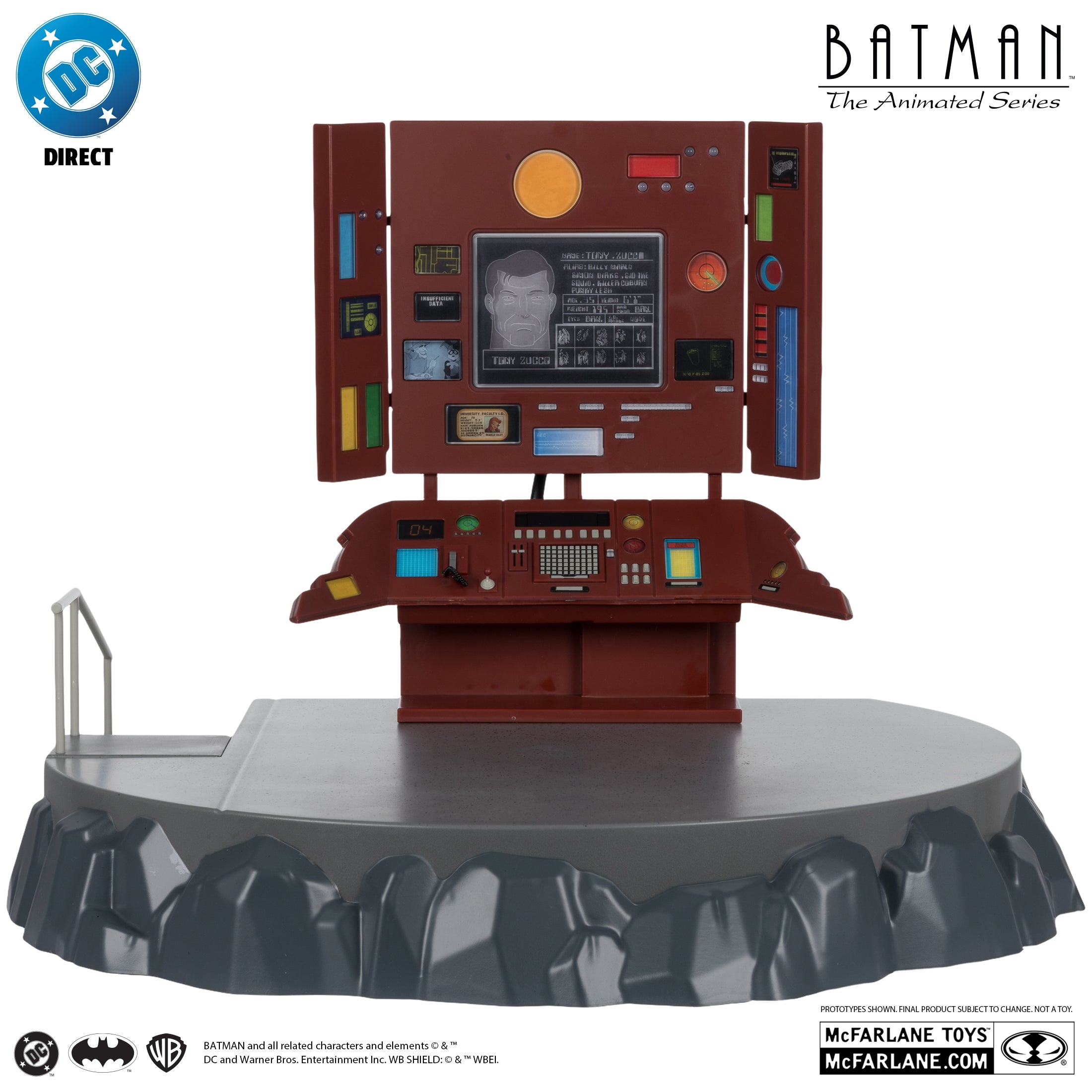 Mcfarlane - Batman: The Animated Series The Batcave Playset