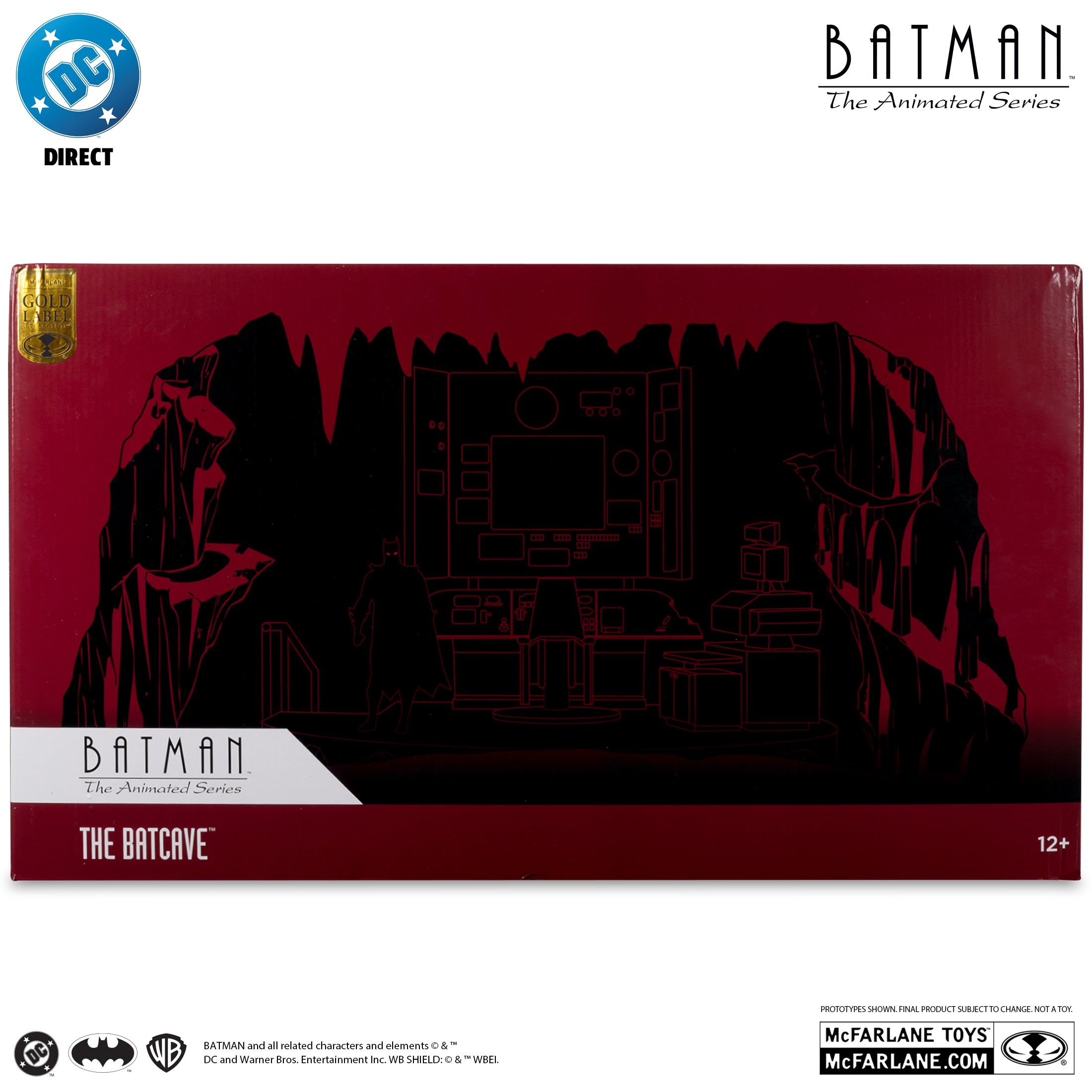 Mcfarlane - Batman: The Animated Series The Batcave Playset