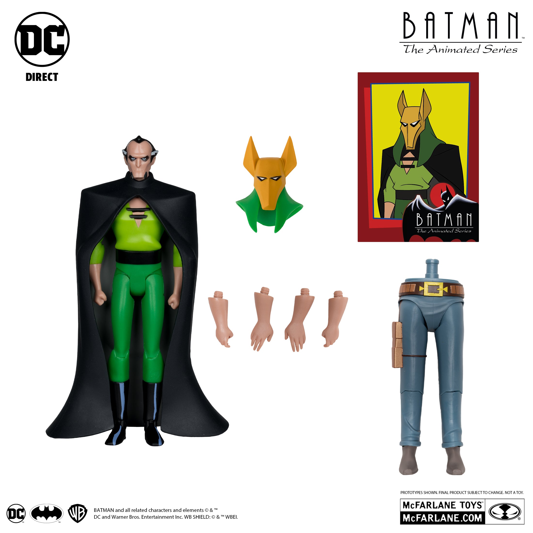 McFarlane DC Multiverse: Ra’s al Ghul (Batman: The Animated Series Build-A-Figure) Action Figure