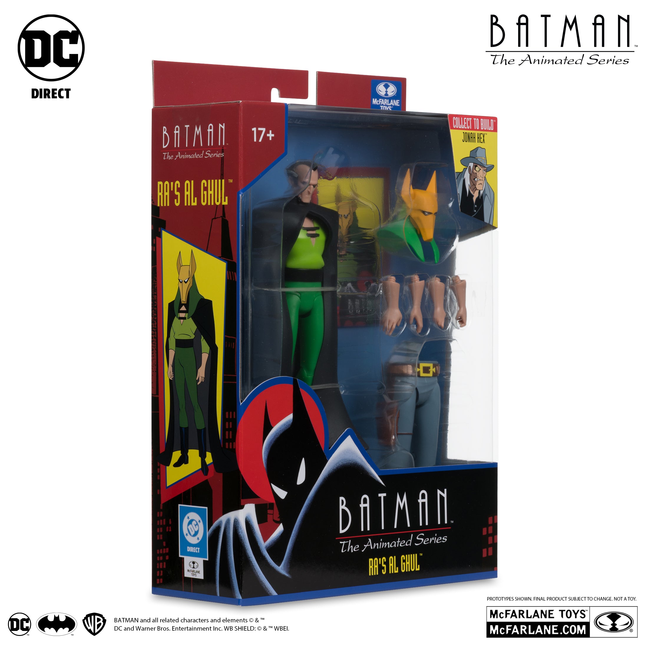 McFarlane DC Multiverse: Ra’s al Ghul (Batman: The Animated Series Build-A-Figure) Action Figure