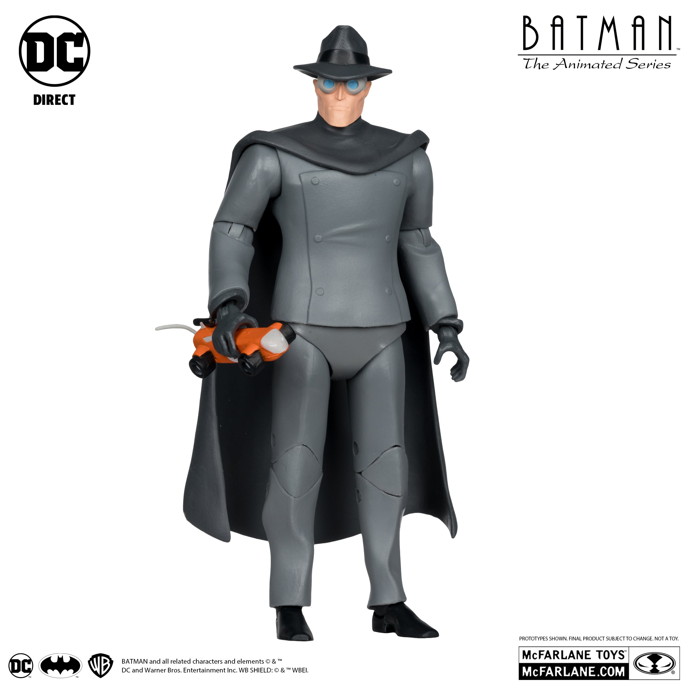 McFarlane DC Multiverse: The Gray Ghost (Batman: The Animated Series Build-A-Figure) Action Figure