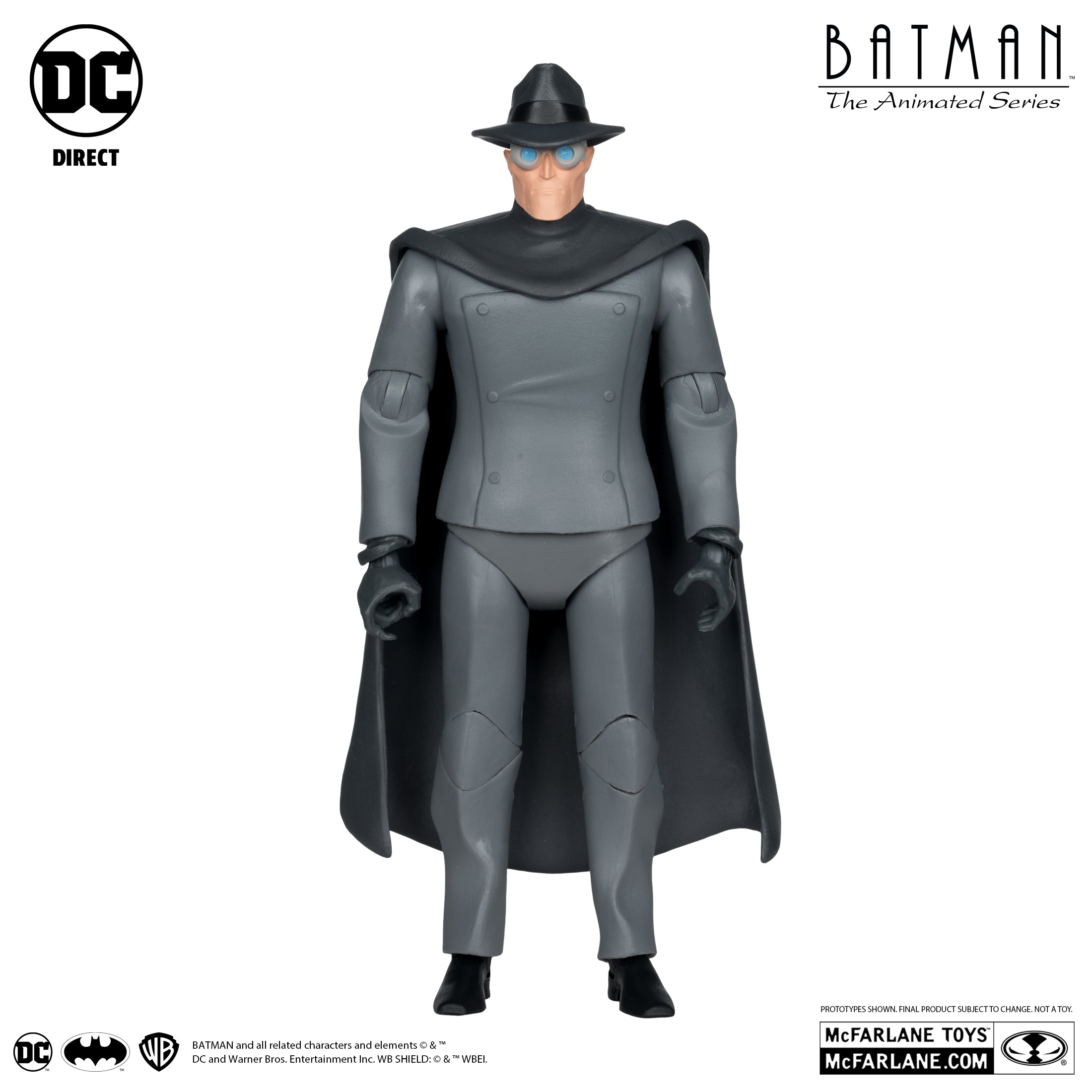 McFarlane DC Multiverse: The Gray Ghost (Batman: The Animated Series Build-A-Figure) Action Figure