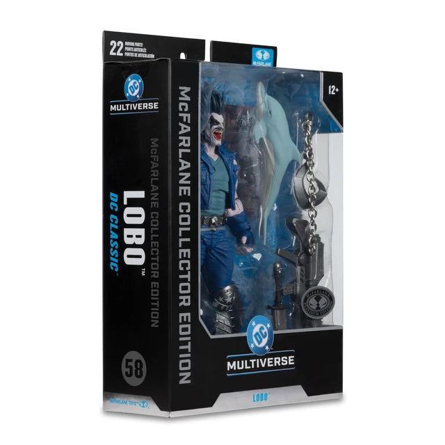 McFarlane DC Multiverse - Lobo – Lobo Vol. 1 (DC Classic) Action Figure (McFarlane Collector Edition #58) — Chase Variant