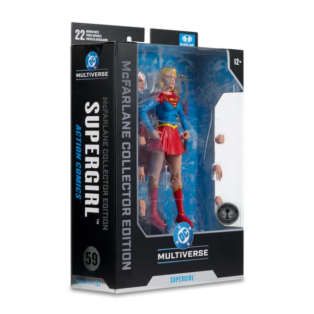 McFarlane DC Multiverse - Supergirl – First Appearance (Action Comics) Action Figure (McFarlane Collector Edition #59) — Chase Variant