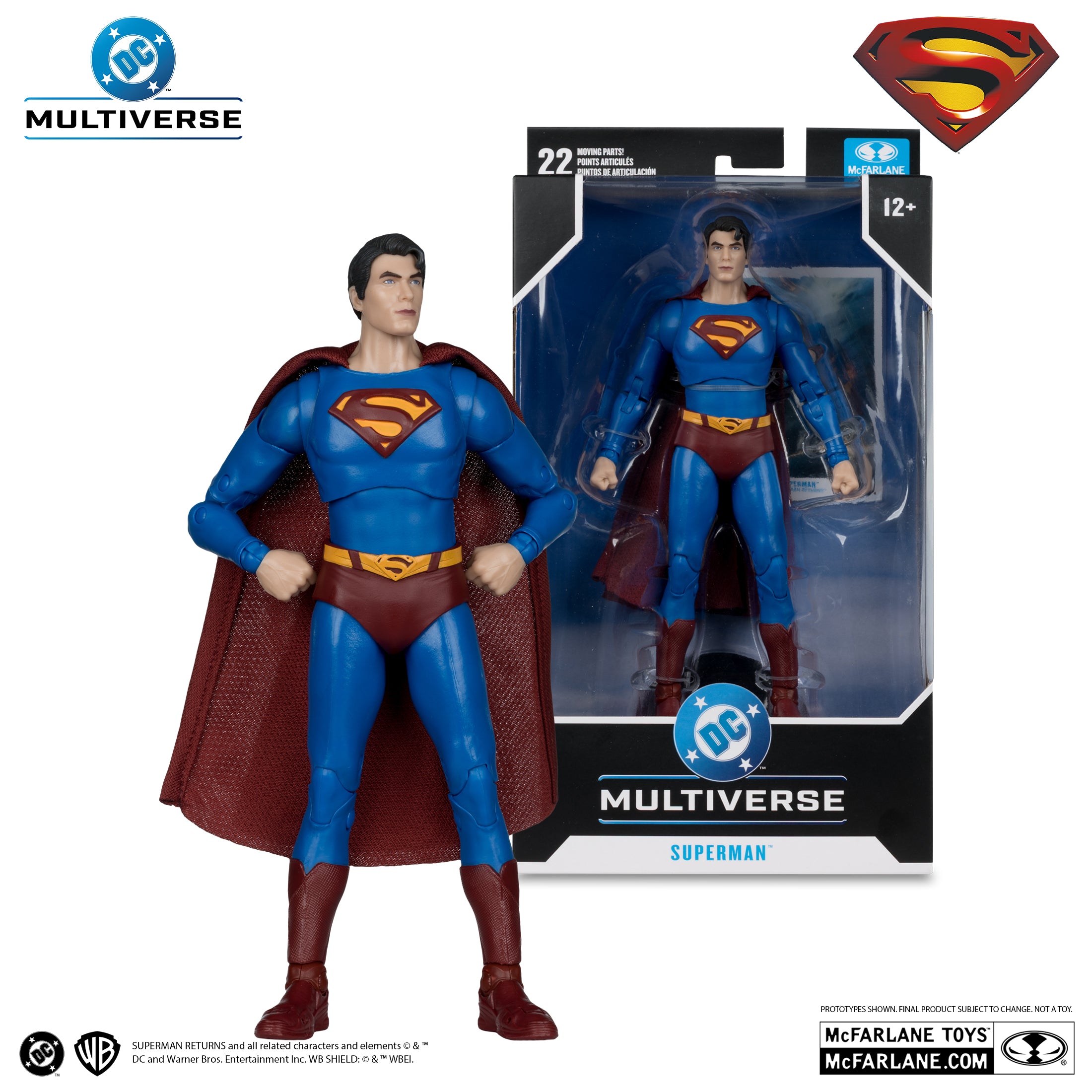 McFarlane DC Multiverse - Superman – Superman Returns (2006) Action Figure