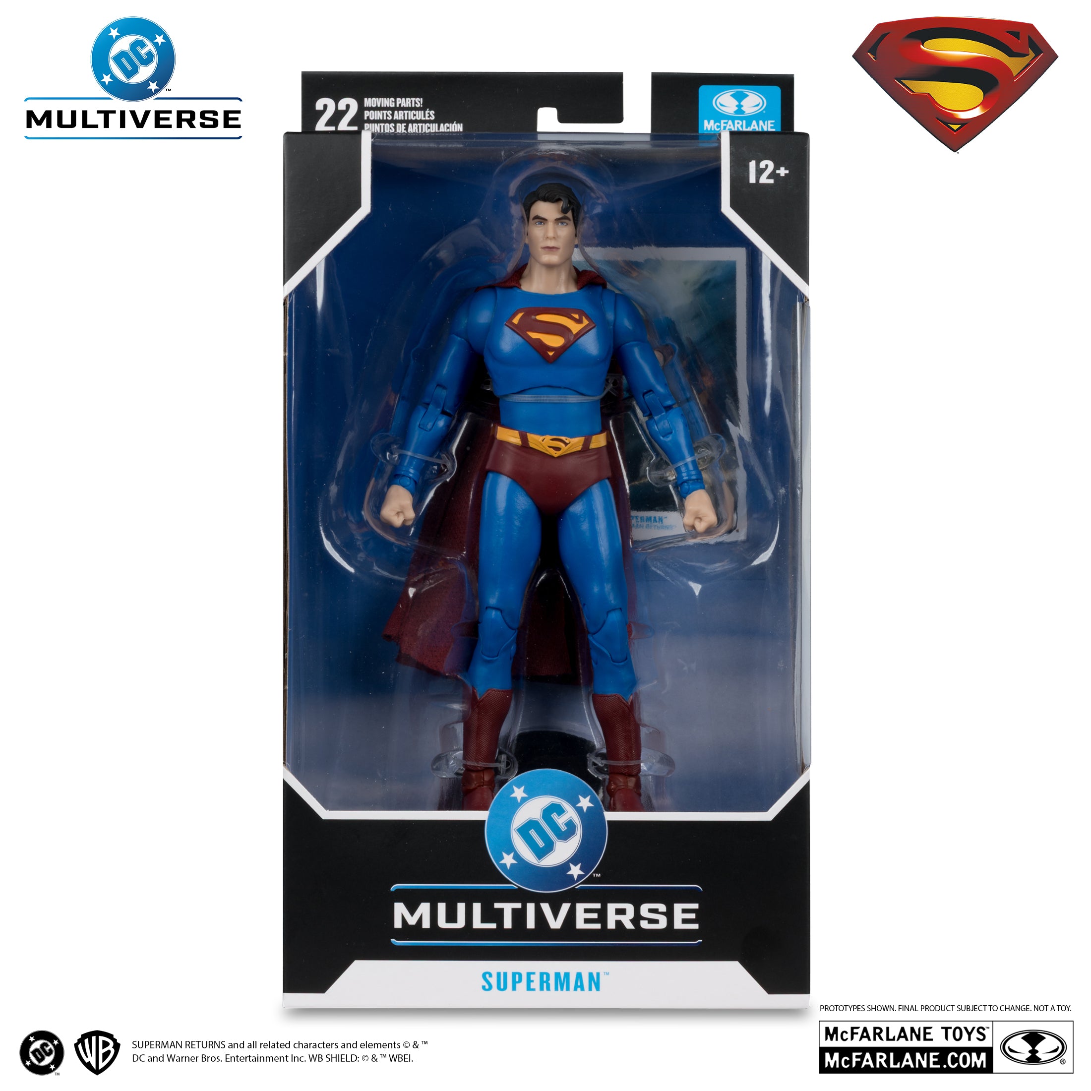 McFarlane DC Multiverse - Superman – Superman Returns (2006) Action Figure