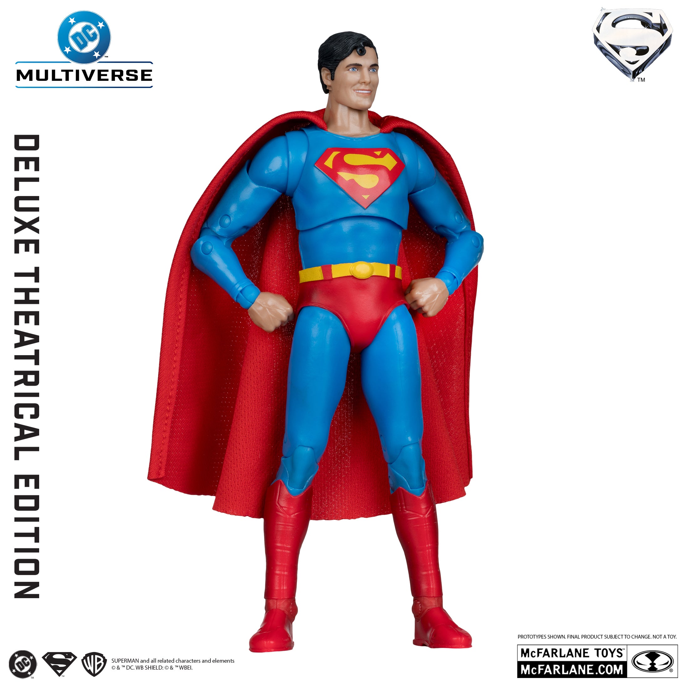 McFarlane DC Multiverse - Superman – Superman: The Movie 1978 Deluxe Theatrical Edition Action Figure