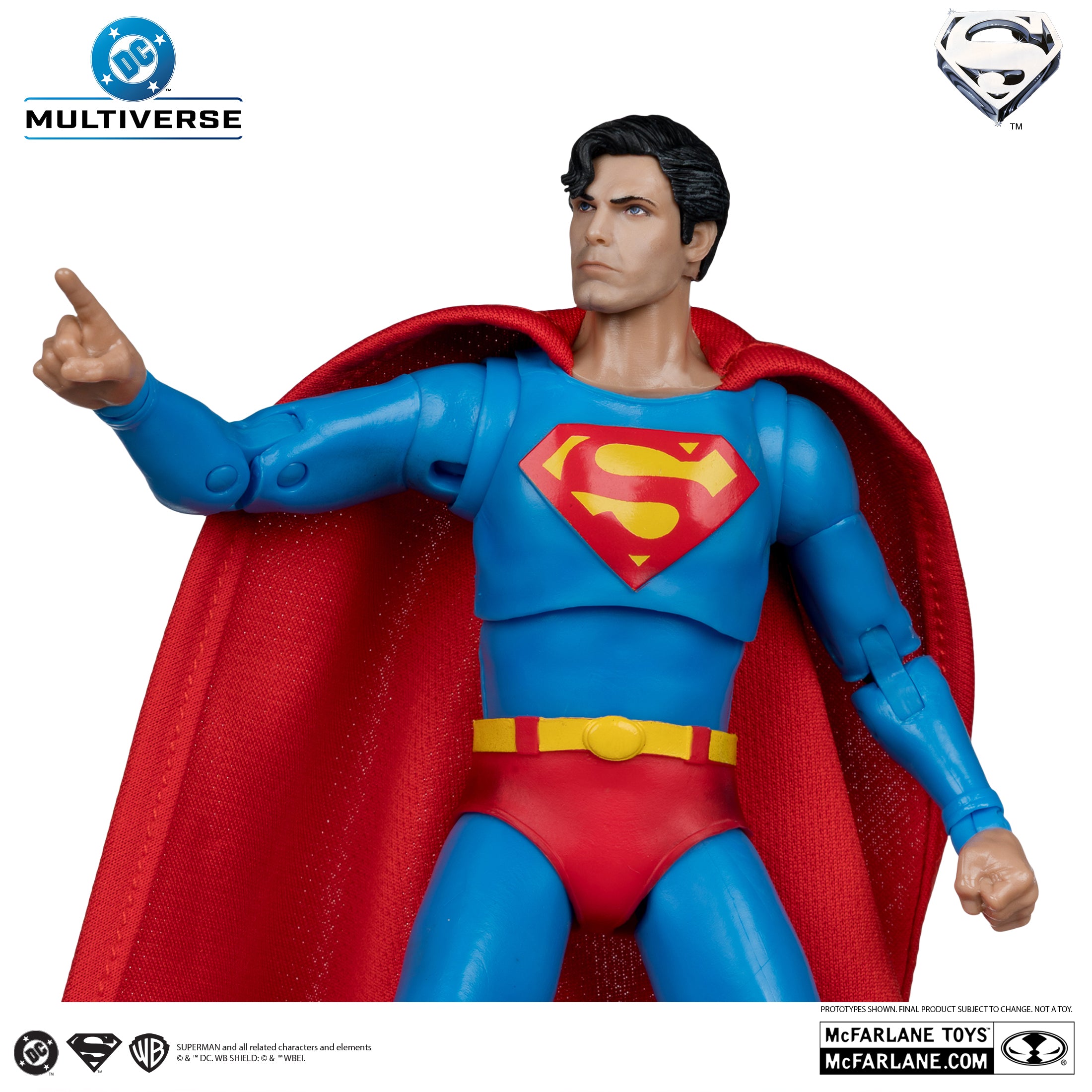 McFarlane DC Multiverse - Superman – Superman: The Movie 1978 Deluxe Theatrical Edition Action Figure