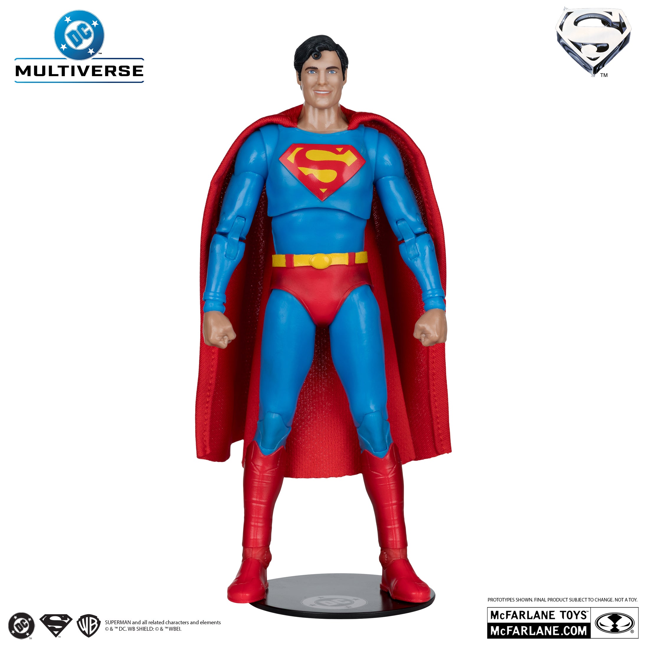 McFarlane DC Multiverse - Superman – Superman: The Movie 1978 Deluxe Theatrical Edition Action Figure