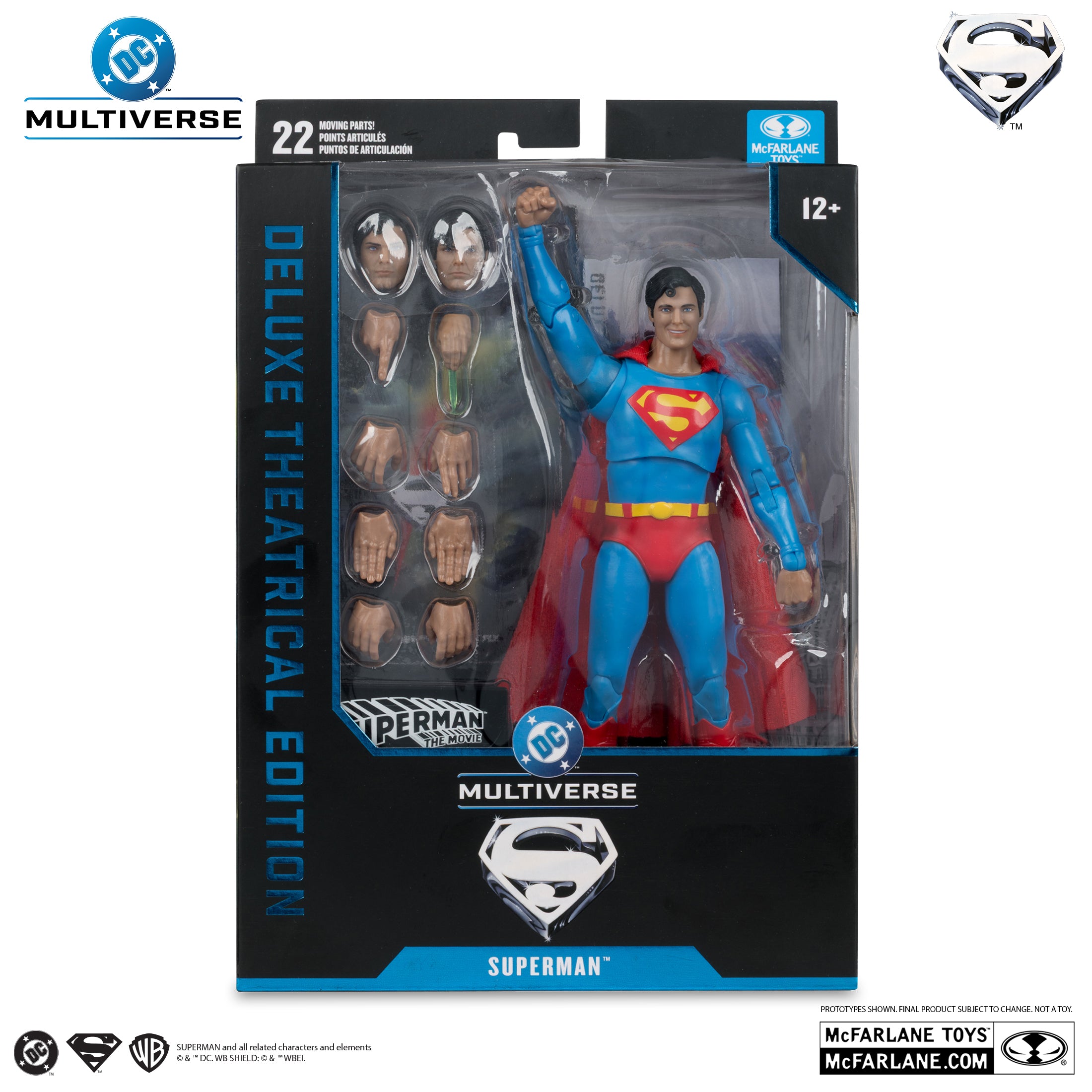 McFarlane DC Multiverse - Superman – Superman: The Movie 1978 Deluxe Theatrical Edition Action Figure