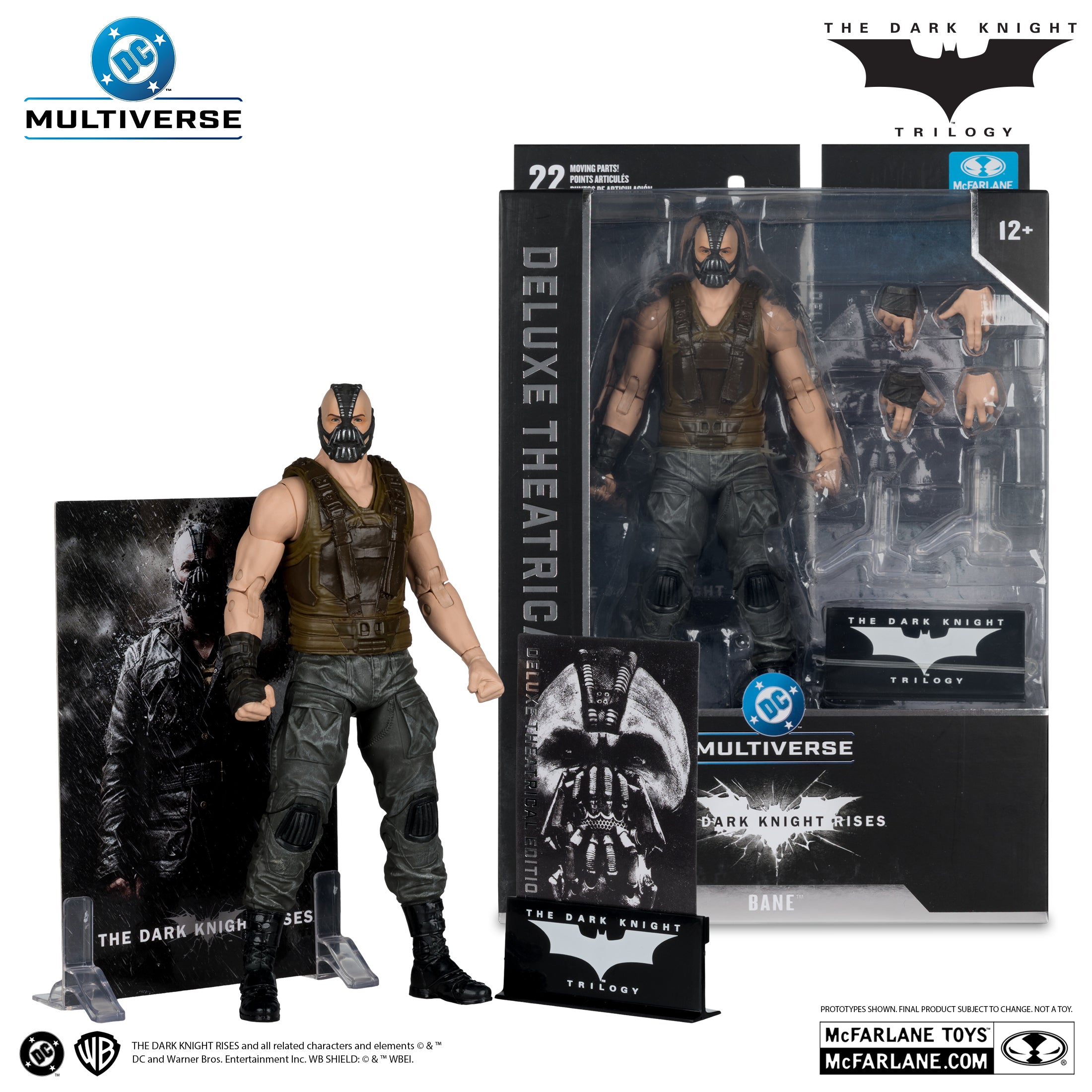 McFarlane DC Multiverse - Bane – The Dark Knight Rises Deluxe Theatrical Edition Action Figure