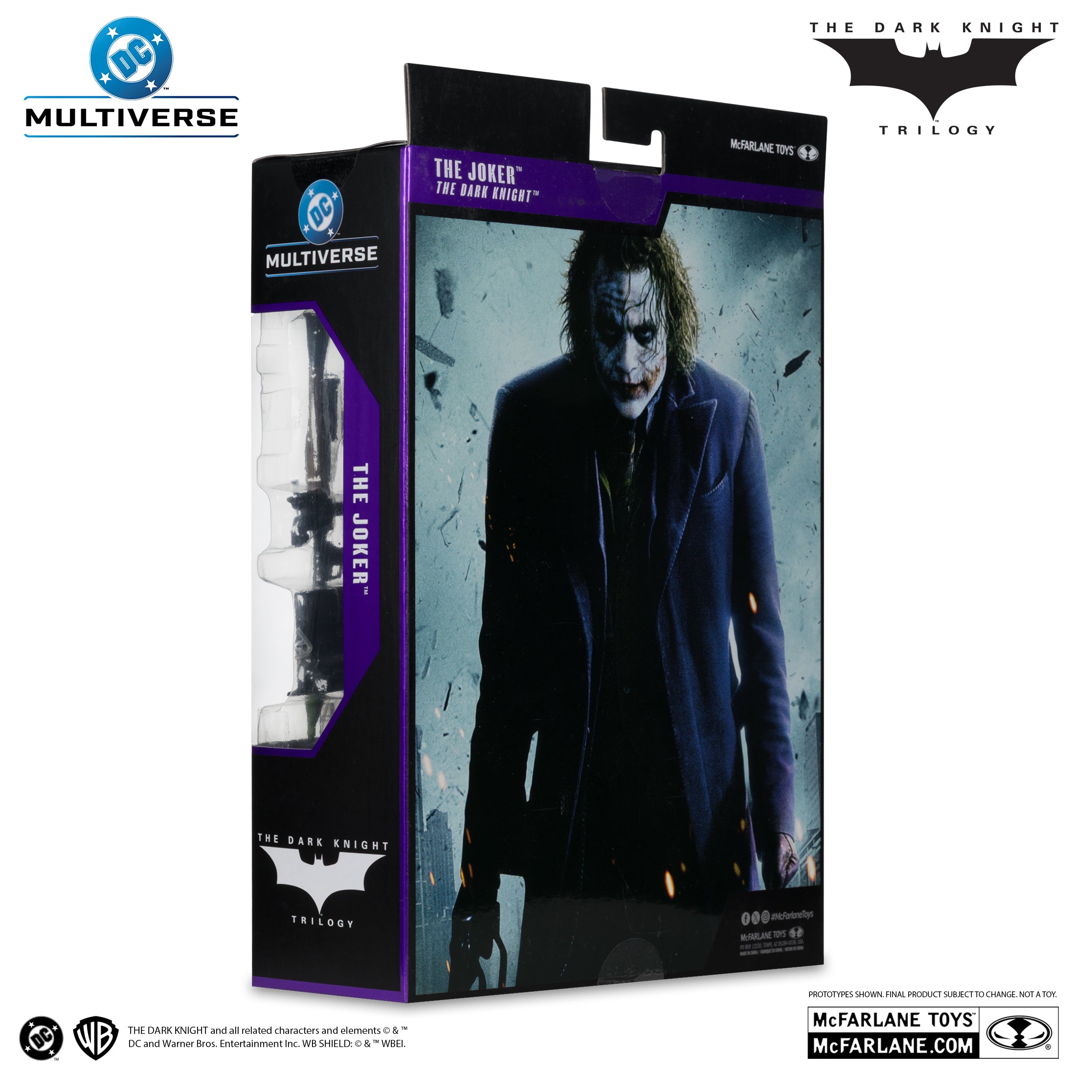 McFarlane DC Multiverse - The Joker – The Dark Knight Deluxe Theatrical Edition Action Figure