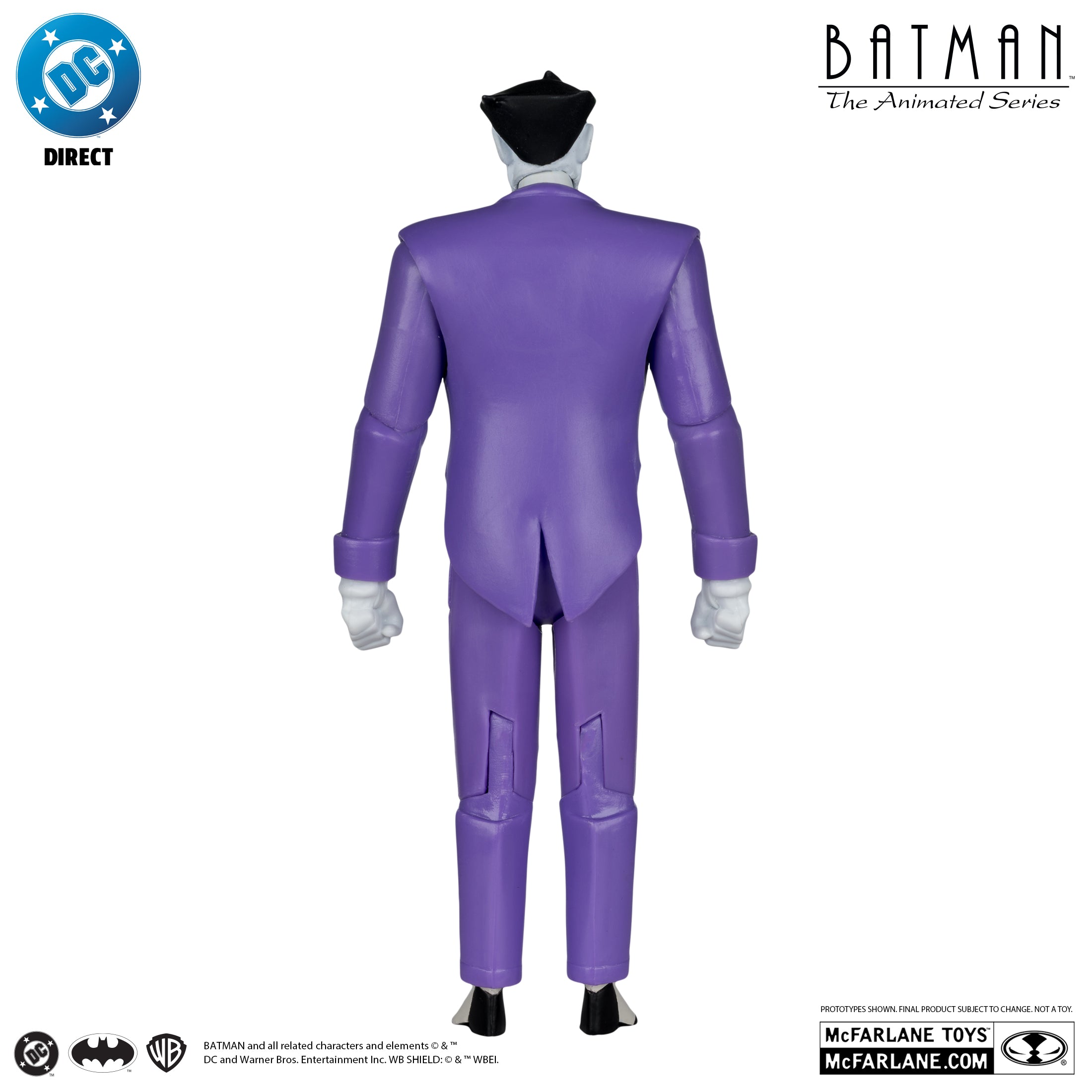 McFarlane DC Direct - The Joker – Batman: The Animated Series Build-A Figure (Wave 7 — BAF: Clock King)