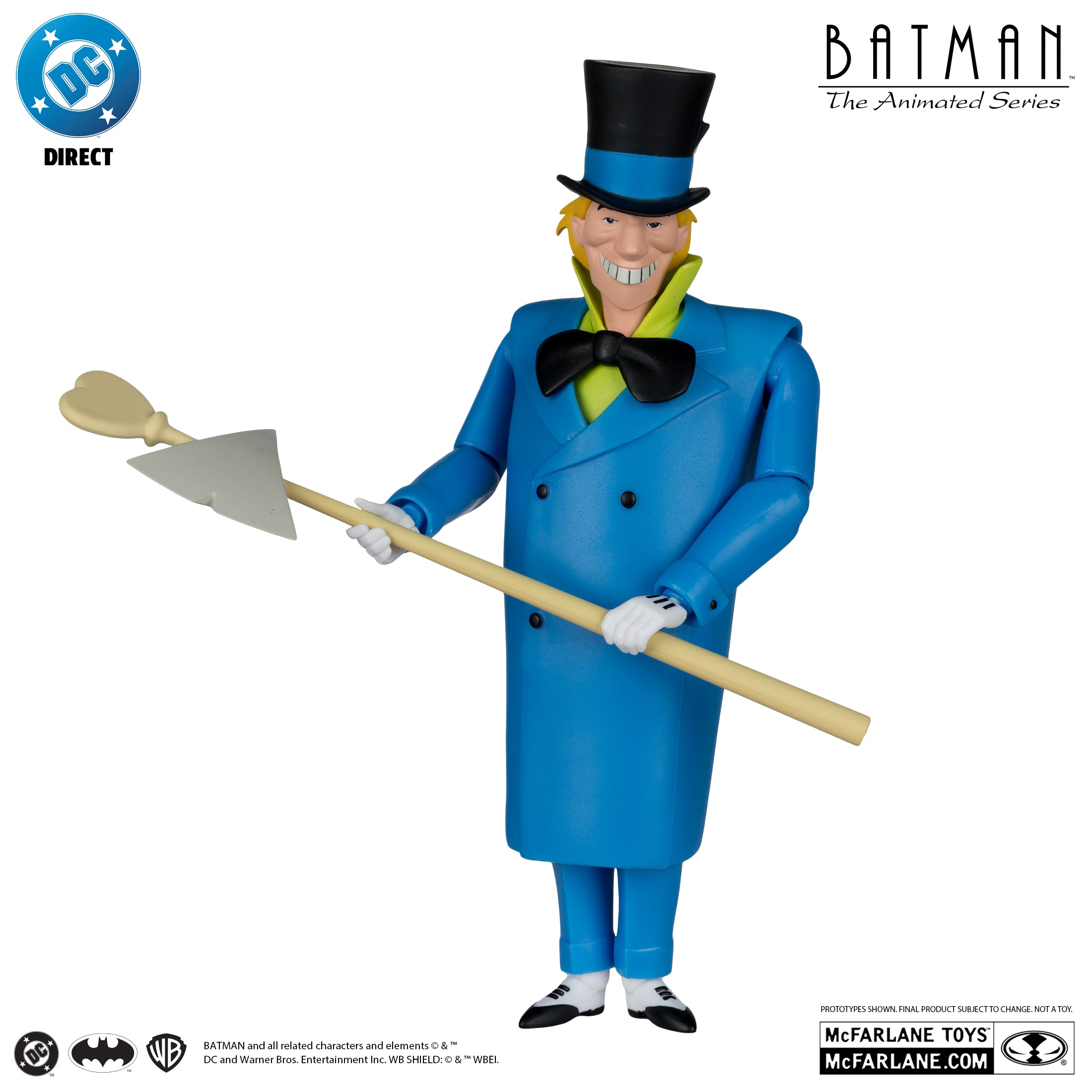 McFarlane DC Direct - Mad Hatter (Jervis Tetch) – Batman: The Animated Series Build-A Figure (Wave 7 — BAF: Clock King)