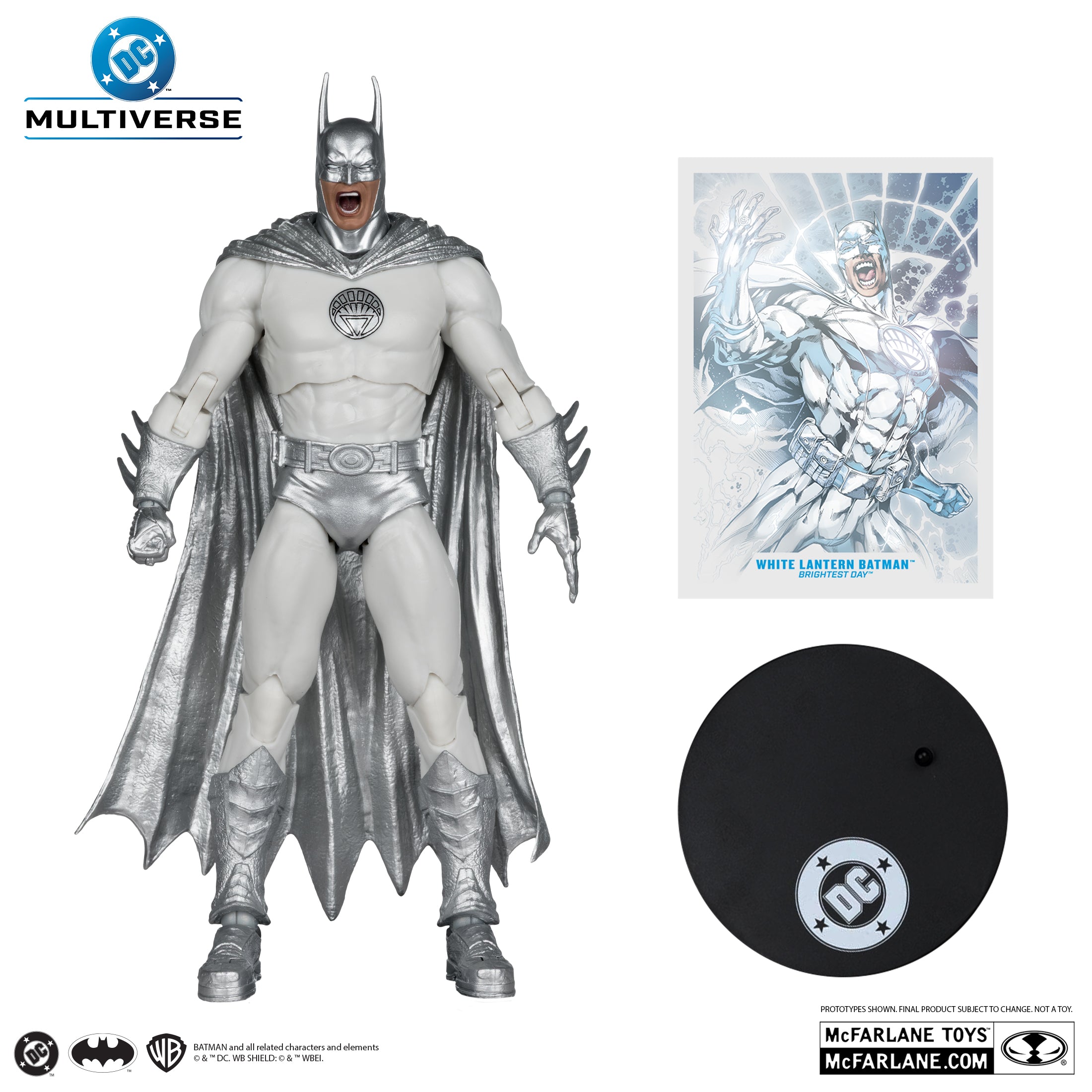 Buy McFarlane White Lantern Batman Figure - Nerd Arena