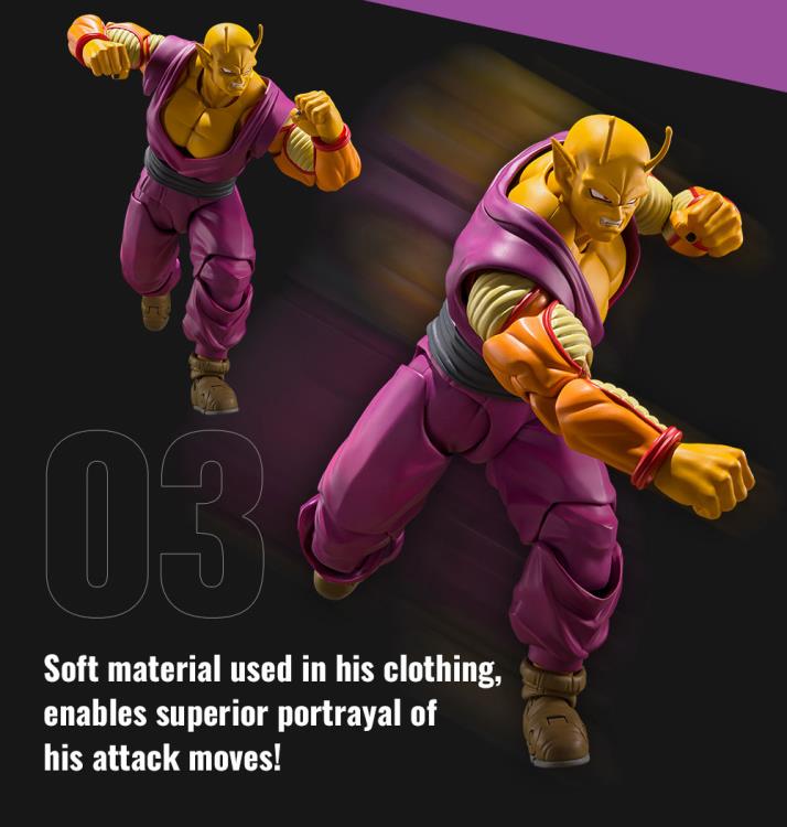 Bandai S.H. Figuarts: Dragon Ball Super: Super Hero - Orange Piccolo Exclusive Action Figure