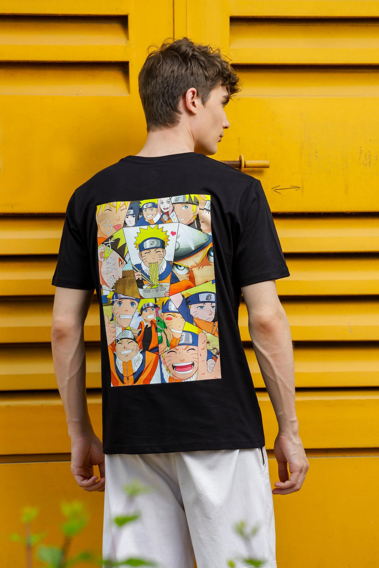 Nerd Arena x Mizuchi Clothing - Naruto: Ichiraku Ramen Collage Black T-shirt