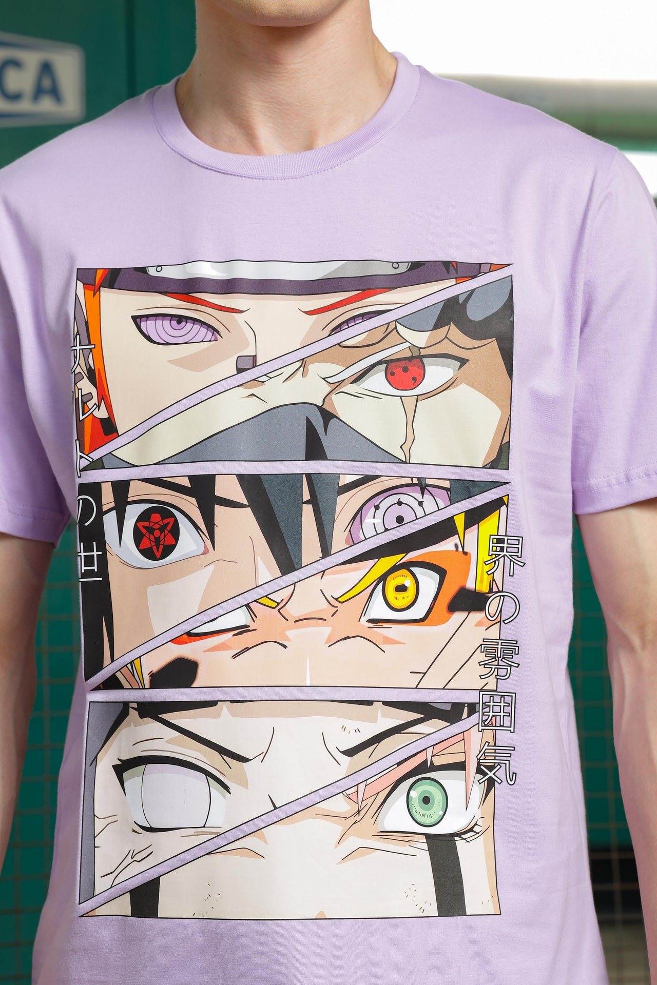 Nerd Arena x Mizuchi Clothing - Naruto: Rivals Lavender T-shirt