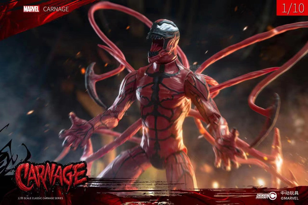 ZD Toys Carnage Action Figure ( no Light Up Function )