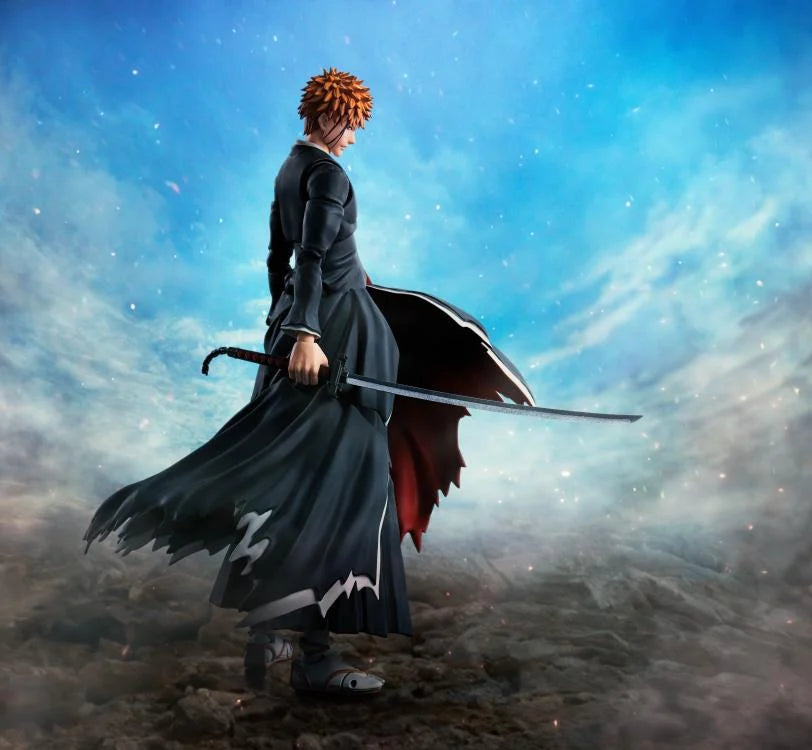 Bandai S.H.Figuarts - Bleach: Ichigo Kurosaki (Getsugatensho Ver.) Action Figure