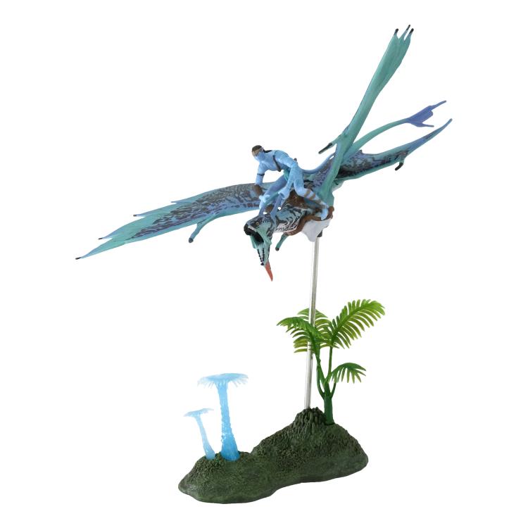 Mcfarlane Avatar - World of Pandora Banshee Rider Jake Sully Deluxe Figure Set