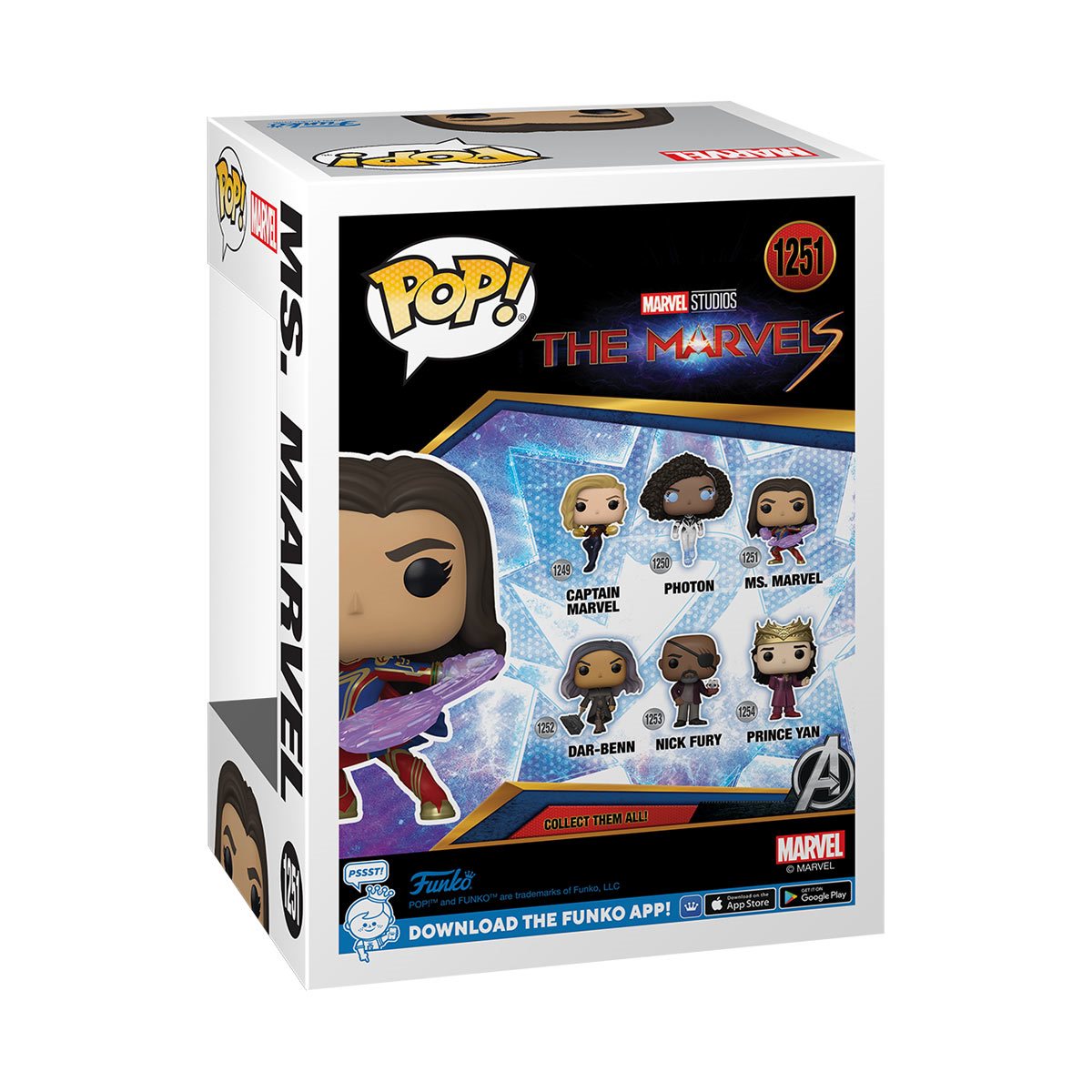 Funko POP! Marvel Studios: The Marvels - Kamala Khan