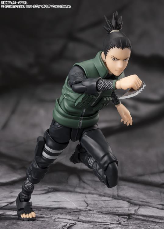 Bandai S.H.Figuarts: Naruto Shippuden - Shikamaru Nara (Brilliant Strategist) Action Figure