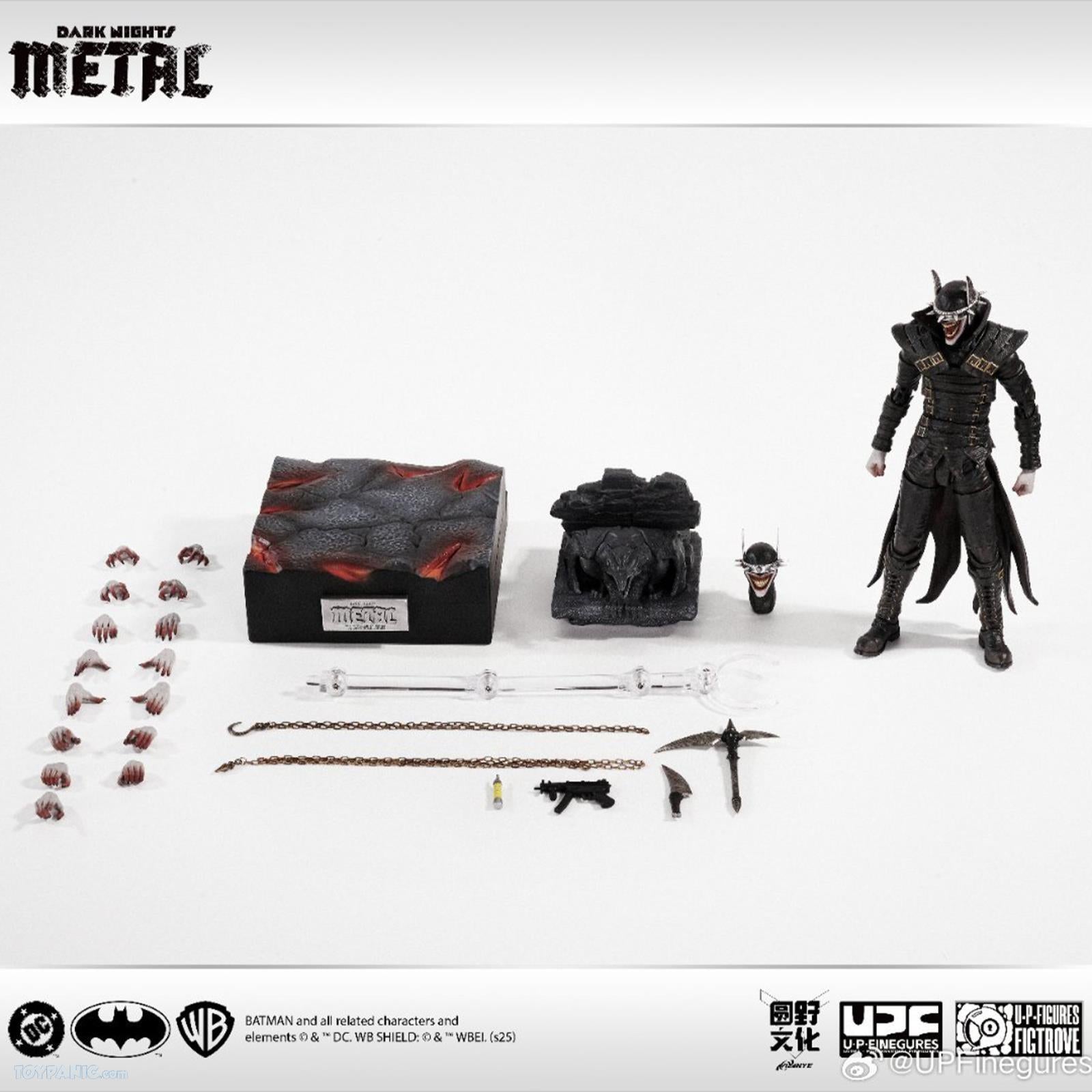 (Preorder) LPZZ 1/12 Dark Nights: Metal – The Batman Who Laughs – Officially Licensed Action Figure