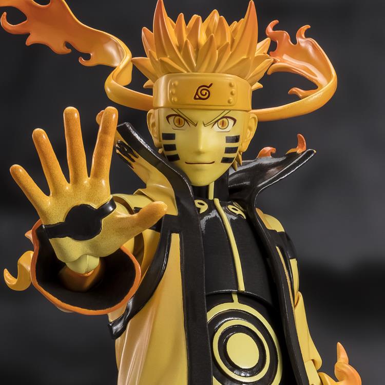 S.H.Figuarts Naruto: Shippuden S.H.Figuarts Naruto Uzumaki (Kurama Link Mode Ver.) (Courageous Strength That Binds) Exclusive Action Figure