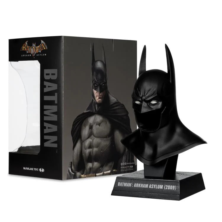Mcfarlane DC Direct Batman: Arkham Asylum Batman Cowl 1/3 Scale Replica