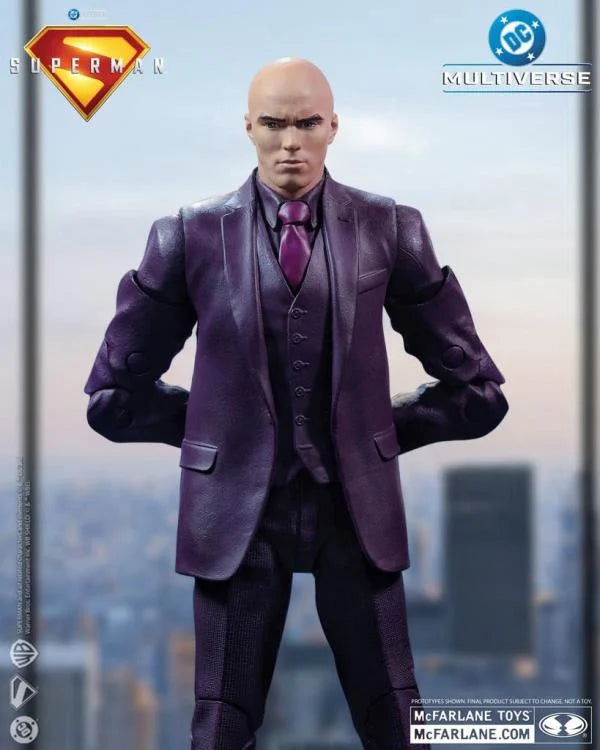 Mcfarlane DC Multiverse:  Superman (2025) - Lex Luthor & Baby Kaiju (Deluxe Theatrical Edition) Action Figure