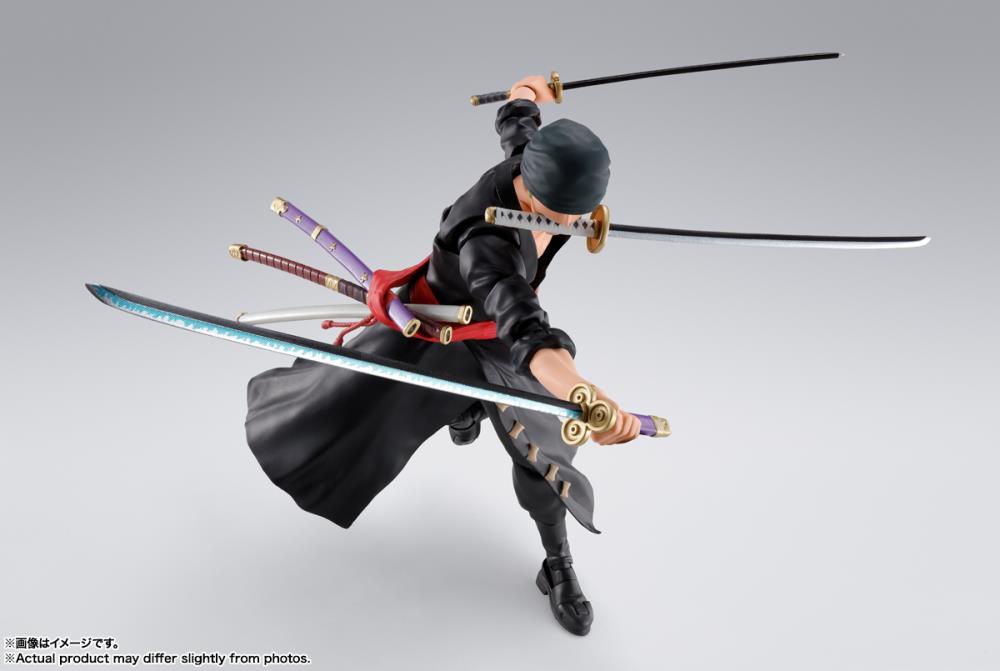 Bandai S.H.Figuarts - One Piece: Roronoa Zoro (The Raid on Onigashima) Action Figure