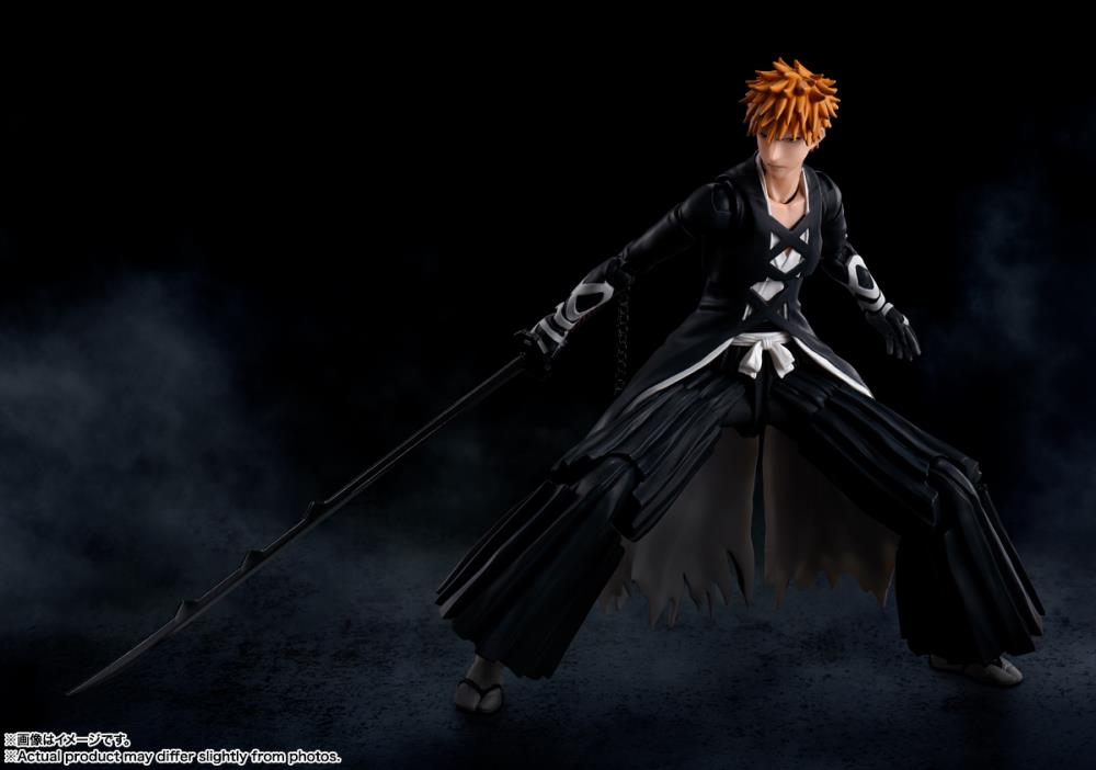 Bandai S.H.Figuarts - Bleach: Thousand-Year Blood War: Ichigo Kurosaki (Bankai Tensa Zangetsu) Action Figure